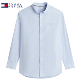 Tommy Hilfiger Hairline Poplin Shirt Blue