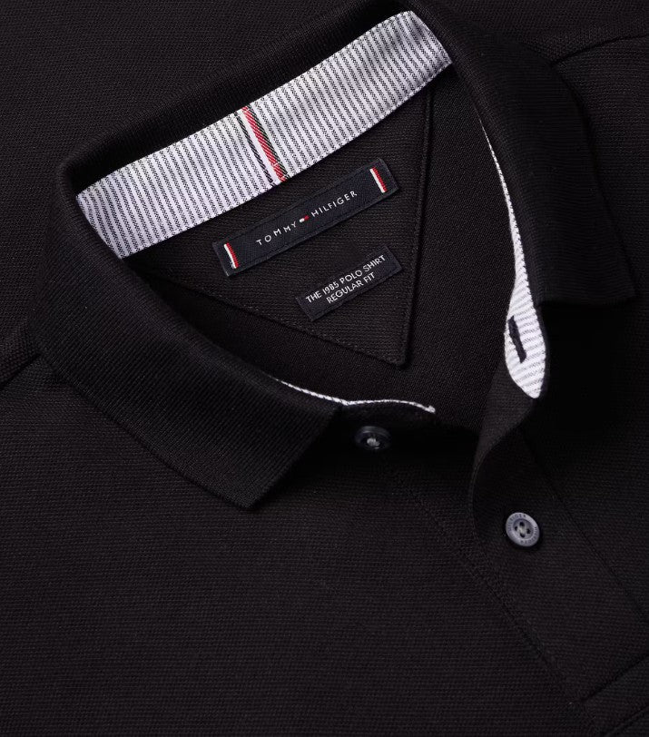 Tommy Hilfiger 1985 Classic Black Polo Black
