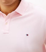 Tommy Hilfiger 1985 Pink Lily Polo Shirt Pink