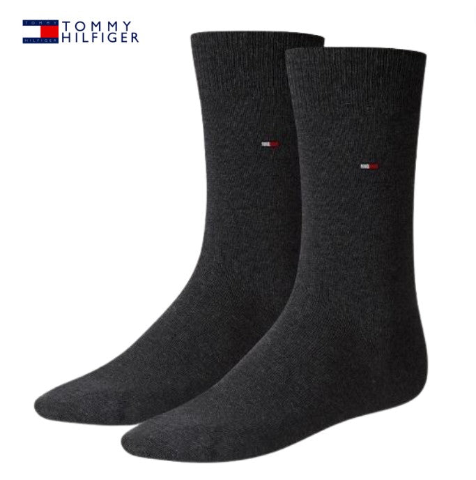 Tommy Hilfiger Charcoal 2-Pack Socks Charcoal