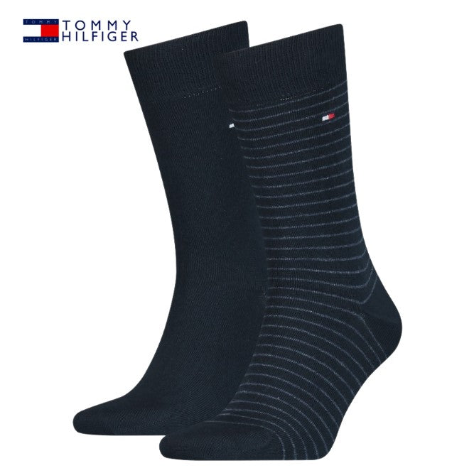 Tommy Hilfiger 2-Pack Navy Blue Socks Blue