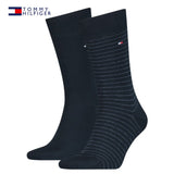 Tommy Hilfiger 2-Pack Navy Blue Socks Blue
