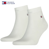Tommy Hilfiger 2-Pack Quarter White Sock White