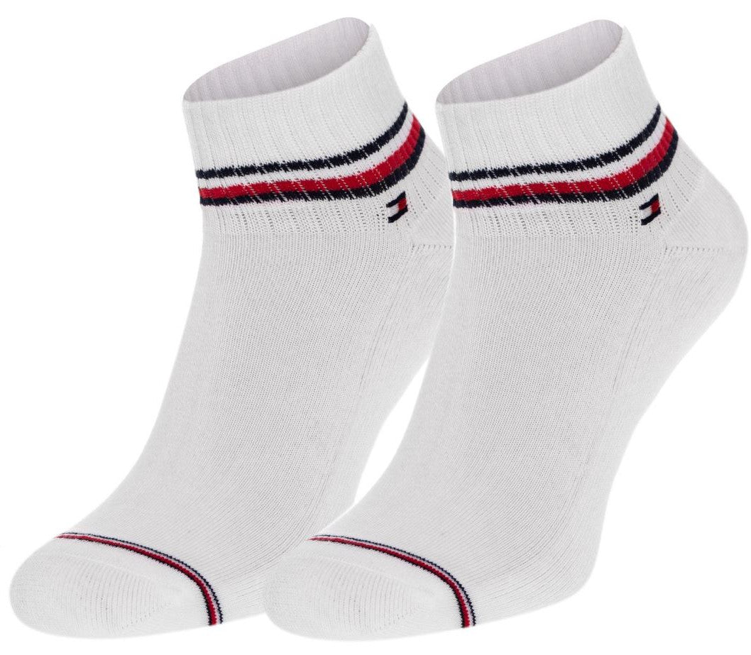 Tommy Hilfiger 2-Pack White Ankle Socks White