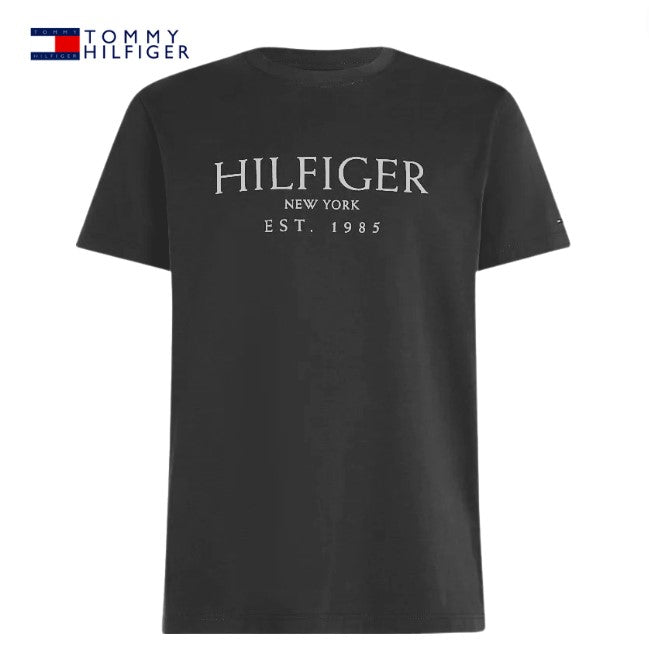 Tommy Hilfiger Battle Logo Black T-Shirt Black