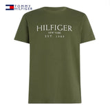 Tommy Hilfiger Battle Logo Green T-Shirt Green