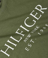 Tommy Hilfiger Battle Logo Green T-Shirt Green