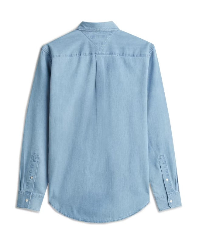 Tommy Hilfiger Bedford Indigo Shirt Blue