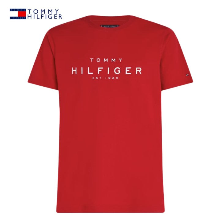 Tommy Hilfiger Big Logo Red T-Shirt Red