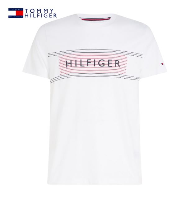 Tommy Hilfiger Brand Love White T-Shirt White