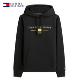 Tommy Hilfiger Brand Love Black Hoodie Black