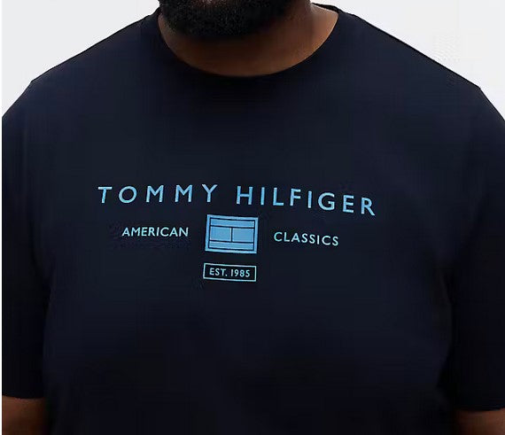 Tommy Hilfiger Brand Love Navy Tee Navy