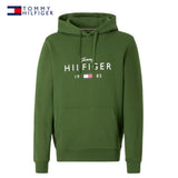 Tommy Hilfiger Brand Love Pine Hoodie Green