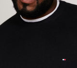 Tommy Hilfiger Cashmere Black Crew Neck Black