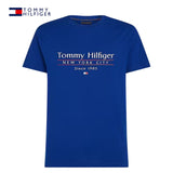Tommy Hilfiger Center Logo Blue Tee Blue