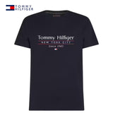 Tommy Hilfiger Center Logo Navy Tee Navy