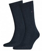 Tommy Hilfiger 2-Pack Denim Logo Socks Blue
