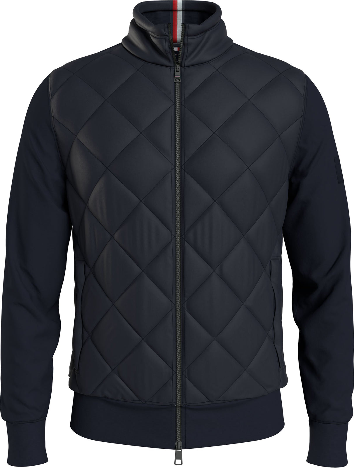 Tommy Hilfiger Diamond Stitch Mix Jacket Navy