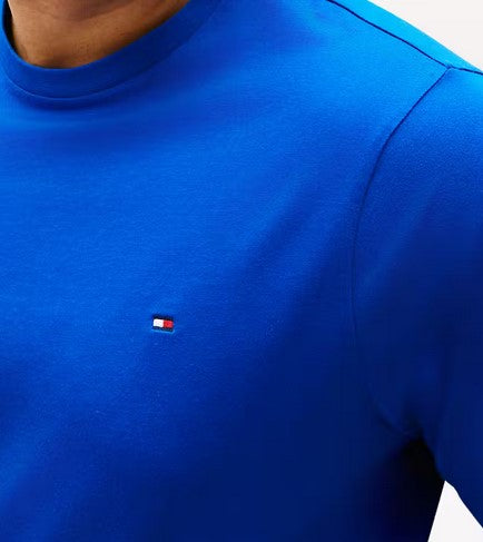 Tommy Hilfiger Seasonal Solid Blue Tee Blue