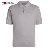 Tommy Hilfiger Flag Placket Grey Polo Grey