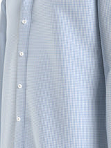 Tommy Hilfiger Flex Gingham Blue Shirt Sky Blue