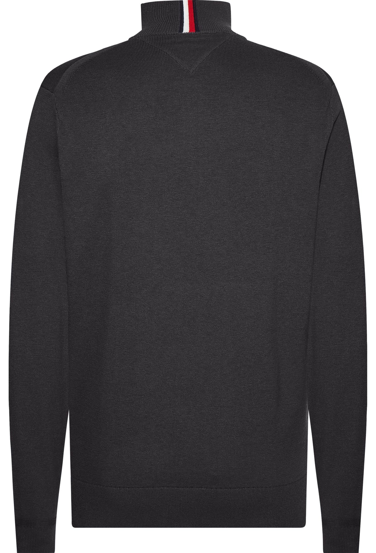 Tommy Hilfiger Grey Cashmere Zip Knit Grey