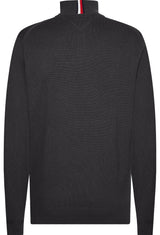 Tommy Hilfiger Grey Cashmere Zip Knit Grey