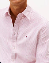 Tommy Hilfiger Heritage Stripe Shirt Pink