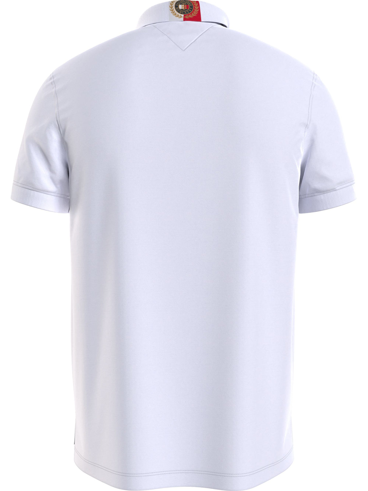 Tommy Hilfiger Icon Badge White Polo White