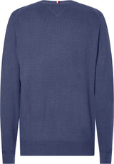 Tommy Hilfiger Cashmere Indigo Knit Blue