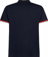 Tommy Hilfiger Interlock Sleeve Tip Polo Navy