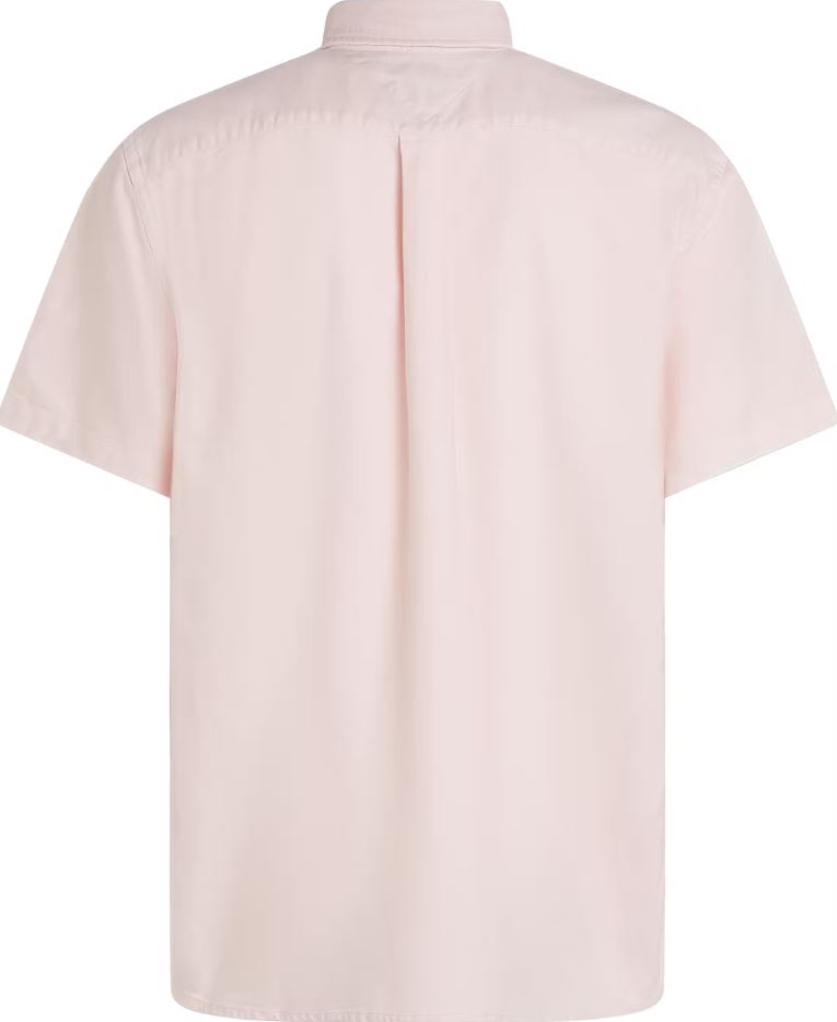 Tommy Hilfiger Oxford Short Sleeve Shirt Pink