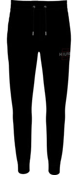 Tommy Hilfiger Linear Flag Black Joggers Black