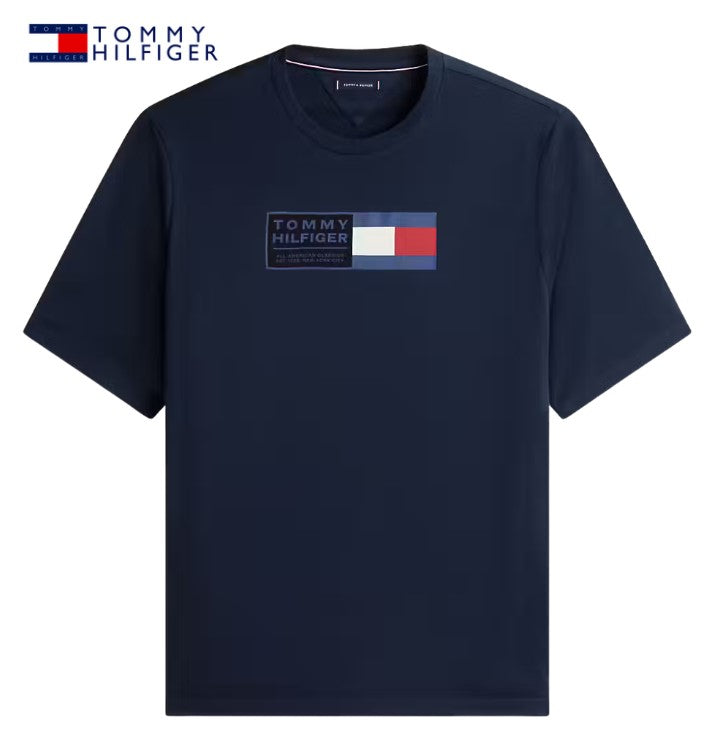 Tommy Hilfiger Love Box Logo Navy Tee Navy