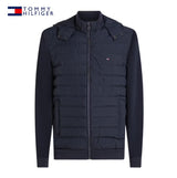 Tommy Hilfiger Mix Media Hooded Jacket Navy