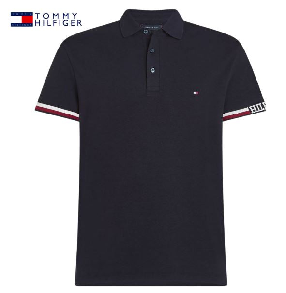 Tommy Hilfiger Monotype Flag Navy Polo Navy