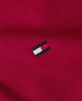 Tommy Hilfiger Mono Global Berry Polo Red