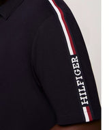 Tommy Hilfiger Mono Global Navy Polo Navy