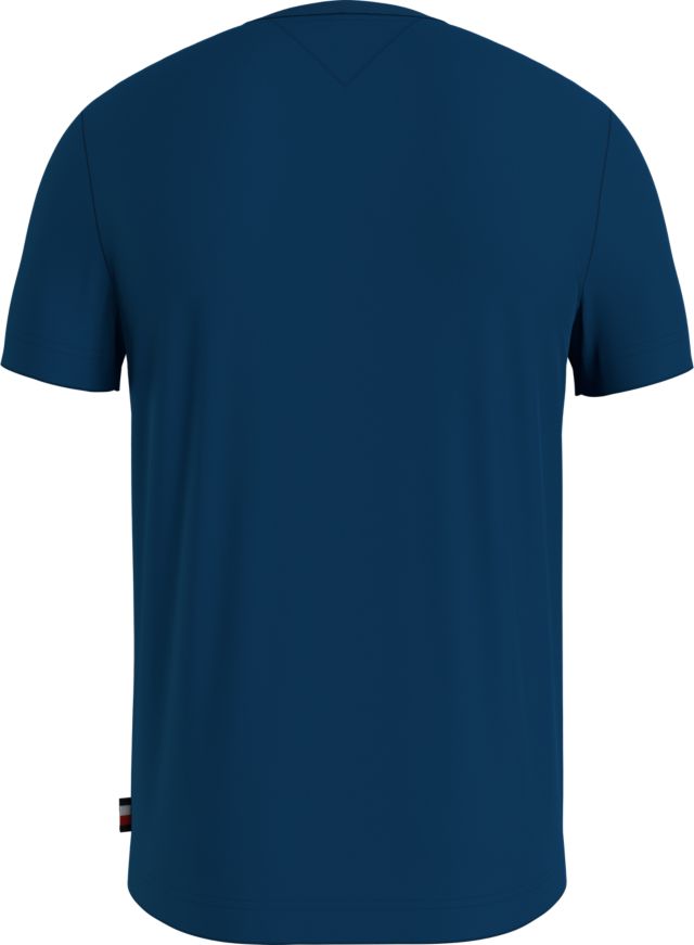 Tommy Hilfiger Mono Roundle Indigo Tee Blue