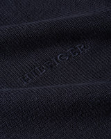 Tommy Hilfiger Monotype Navy Chunky Knit Navy