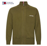 Tommy Hilfiger Monotype Green Knit Green