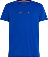 Tommy Hilfiger Monotype Ultra Blue Tee Blue