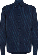 Tommy Hilfiger Brush Twill Navy Print Navy