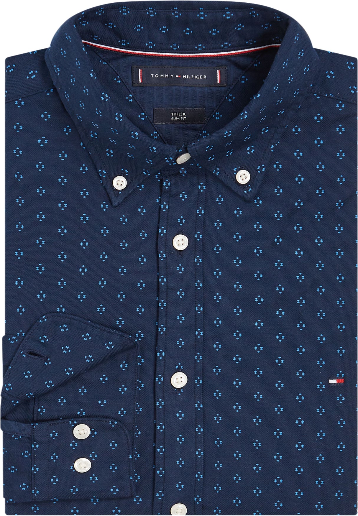 Tommy Hilfiger Brush Twill Navy Print Navy