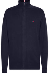 Tommy Hilfiger Navy Full Zip Cashmere Navy