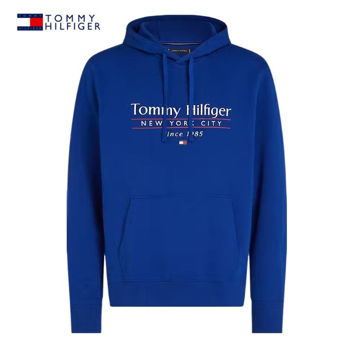 Tommy Hilfiger New York City Logo Hoodie Blue