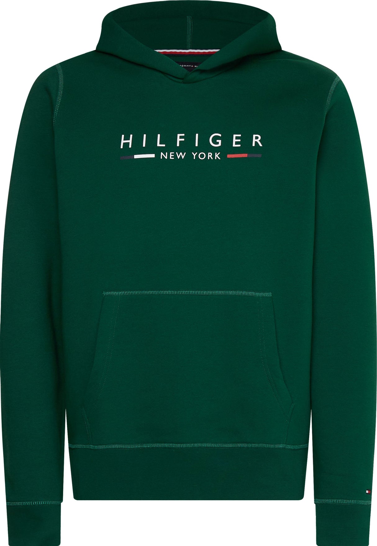 Tommy Hilfiger New York Logo Green Hoody Green