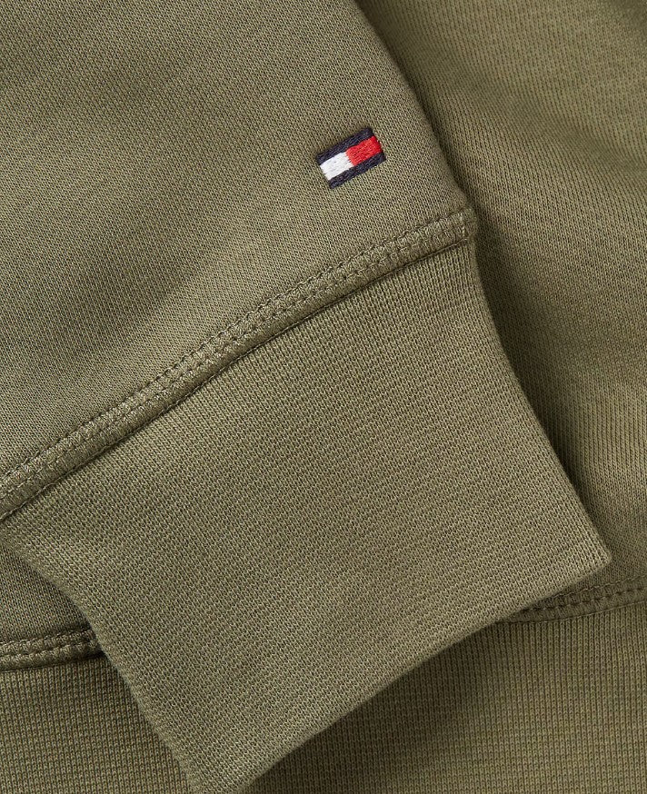 Tommy Hilfiger New York Logo Hoodie Green