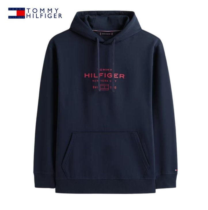 Tommy Hilfiger Oval Graphic Navy Hoodie Navy