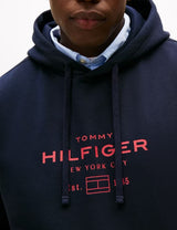 Tommy Hilfiger Oval Graphic Navy Hoodie Navy